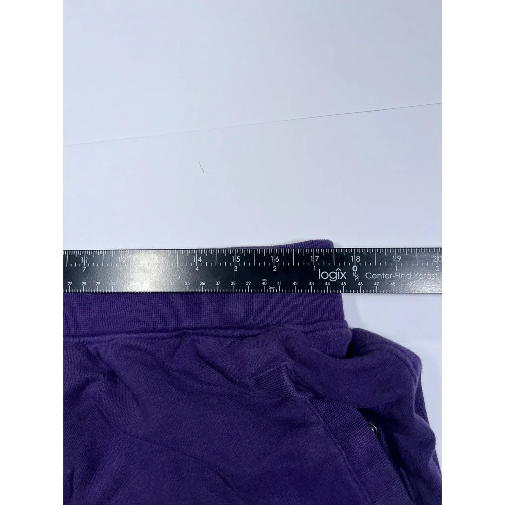 Jordan Basketball Shorts Mens 3XL Purple Orange French Terry Jumpman Athletic